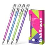 Ручка шариковая EK 0,7 Ultra-20 Glitter синий 61032