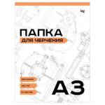 Папка для черчения А3 10 л. 160 гр. БиДжи без рамки Пч10А3_58476