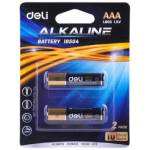 Батарейка LR03 (ААА) Deli алкалин 2 шт E18504 