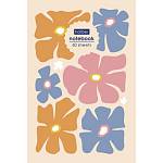 Блокнот А6 40 л. Хатбер Floral 40Б6лA1к КБС