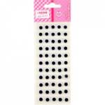 Глазки декоративные deVente 8001041 10 мм 55 шт. черный