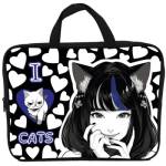 Папка д/тетрадей Centrum Аниме I love cats с ручками 73977