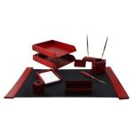 Набор настольный Good Sunrise M9C-25A (9 предметов) красное дерево бордовый/черный 2000702