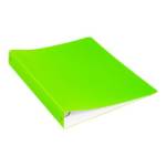 Папка с 4-мя кольцами 40 мм Бюрократ Double Neon DNE0740/4RLETT 1131701