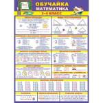 Плакат 0-02-508А Обучайка Математика 3-4 класс
