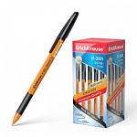 Ручка шариковая EК 0,7 R-301 GRIP Orange Stick 39533 черный