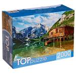 Пазлы 2000 эл. TOPpuzzle Италия. Летнее озеро Брайес ГИТП2000-4848