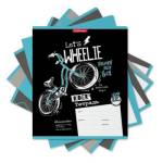 Тетрадь 18 л. (линия) ErichKrause Bicycle Rider 58391  /10 MIX