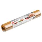 Бумага (пергамент) для выпечки 38х50 м бежевая без силик. покрытия 383475