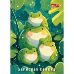 Записная книжка А7 48 л. П-П Семейство лягушек 48-1714