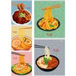 Тетрадь 48 л. (клетка) П-П Блюдо из спагетти 48-2418