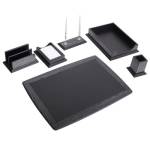 Набор настольный Good Sunrise BK6DX-1 (6 предметов) дуб дерево/МДФ черный