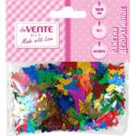 Пайетки декоративные deVente 8001800 Бабочки 14 гр. ассорти