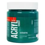 Краска акриловая худ. 500 мл. зеленая Акрил-Хобби 0305041