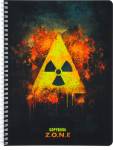 Тетрадь А4 96 л. (спираль) П-П Опасная зона 96-8368 РАСПРОДАЖА