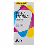 Ручка гелев. Silwerhof Solo 0,5 мм черная 2061088