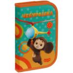 Пенал 1 секц. большой 200*130 мм Мульти-Пульти Чебурашка ЧБТ_53175 с доп.секц.