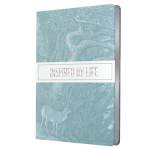 Ежедневник А5 176 л FLOREALE Smoky Sky интегр. перепл, иск кожа 2026