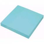 Стикеры 76*76 мм  100л. deVENTE 2010333 неон голубая