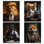 Тетрадь 96 л. (клетка) БиДжи Животные и роли Т5ск96_лг_тф 12091