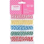Набор декор. шнуров deVENTE 8131015 5 шт. 200х0,2 см ассорти