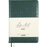 Ежедневник А5 136 л deVENTE Barbara 2234671 изумрудный недатир.