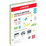 Бумага ксер. А4 250 л. 80гр. deVENTE 2072413 5 цв. Пастель ассорти