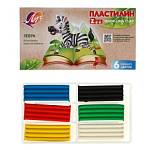 Пластилин  6 цв. Луч ZOO 90 гр. 30С 1810-08 