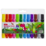 Фломастер 12 цв. Хатбер Диносад JUMBO-XL утолщен. корпус FP_091488