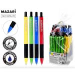 Ручка шариковая 1,0 INTENT М-15576-70 синяя автомат