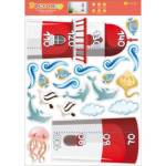 16.11.00599 Наклейка ростомер Веселый маяк