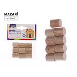 Заготовка для декорирования Mazari цилиндры дер. 16х19 см 9 шт М-10005