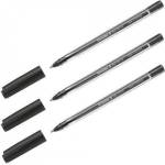 Ручка шариковая SCHNEIDER 1,0 Tops 505М прозрачн. черная 150601