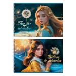 Альбом д\рис. 40 л. (спираль) БиДжи Верь в чудеса АР4гр40 58162