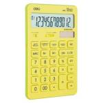 Калькулятор настольный Deli Touch EM01551 175x108x15 мм 12 разр. желтый