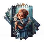 Блокнот А6 60 л. (спираль) ЕК Magic Pet 63380