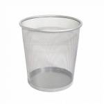 Корзина металлическая серебро 9103