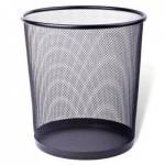 Корзина металлическая черная 9103