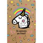 Блокнот-бизнес А6 96 л. Единорог 3168 тв. обл.