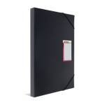 Папка на резинках А3 Attache черный 166831