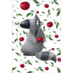 Блокнот-бизнес А6 96 л. Енотик 3165 тв. обл.