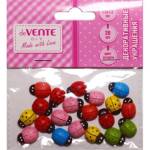 Декоративные украшения deVENTE 8120111 Божьи коровки 20 шт.