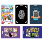 Карман для пластиковых карт OfficeSpace Have Fun ПВХ ассорти 54246