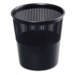 Корзина для бумаг 9 л. СТАММ черная КР21