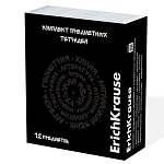 Комплект тем. тетрадей 48 л. 12 шт. ErichKrause Noir 65244