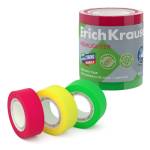 Скотч 18 мм х20 м ERICH KRAUSE ассорти 3 цв.(Цена за упак) 63579