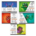 Альбом д\рис. 16 л. SVETOCH Буки и барабашки мелов.карт. 000650