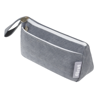 Пенал 1отд Först Modern corduroy 200*95*60 Sch_PC67621 вельвет серый