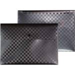 Папка - конверт А4 на кнопке deVENTA 3071348 TOTAL BLACK внешн.карм. 