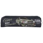 Пенал-тубус Creativiki МАШИНА 200x45x45 черный полиэстер